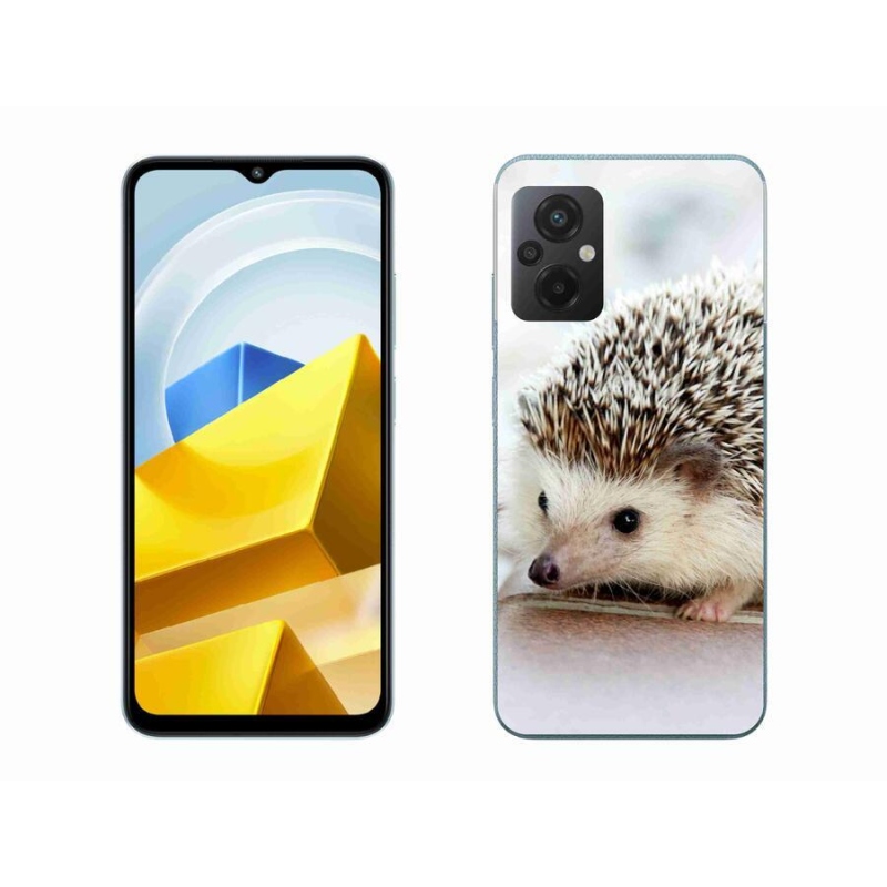 Gélové puzdro mmCase na mobil Xiaomi Poco M5 4G - ježko