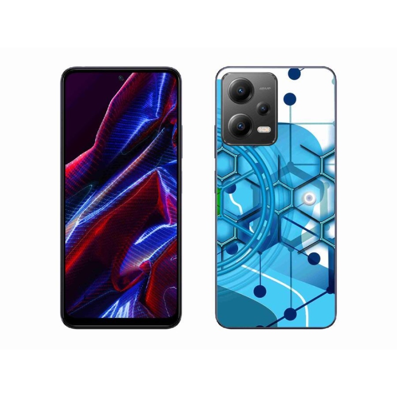 Gélové puzdro mmCase na mobil Xiaomi Poco X5 5G - abstraktný vzor 2