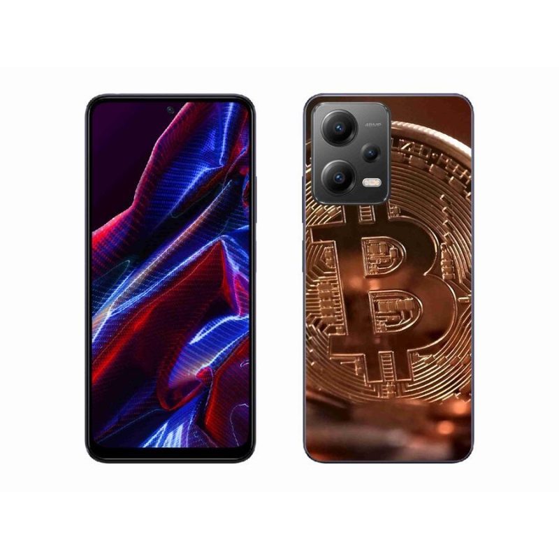 Gélové puzdro mmCase na mobil Xiaomi Poco X5 5G - bitcoin