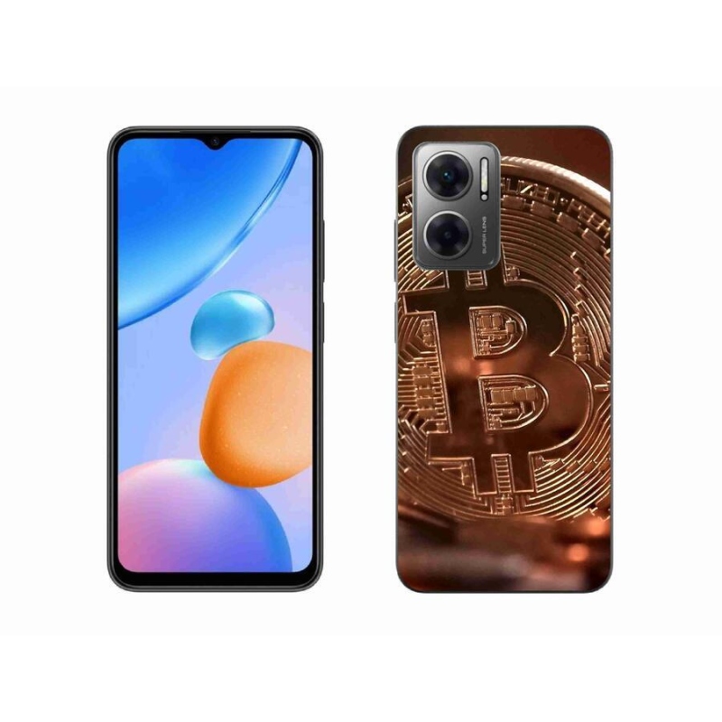 Gélové puzdro mmCase na mobil Xiaomi Redmi 10 5G - bitcoin