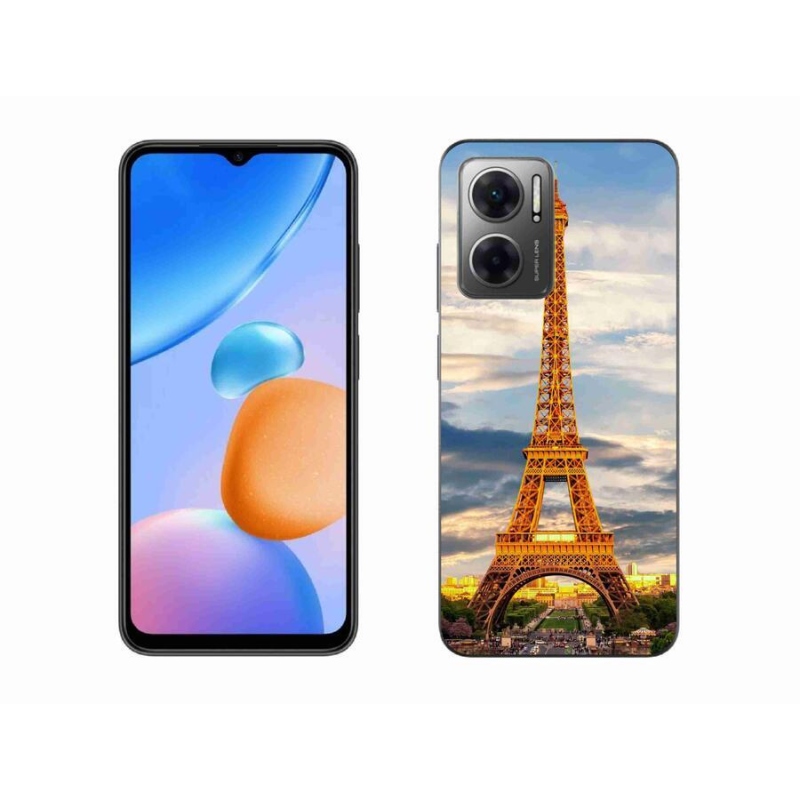 Gélové puzdro mmCase na mobil Xiaomi Redmi 10 5G - eiffelova veža 3