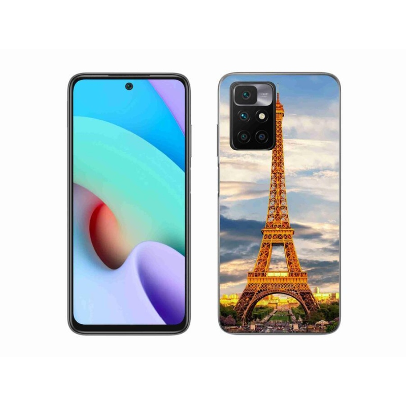 Gélové puzdro mmCase na mobil Xiaomi Redmi 10/Redmi 10 (2022) - Eiffelova veža 3