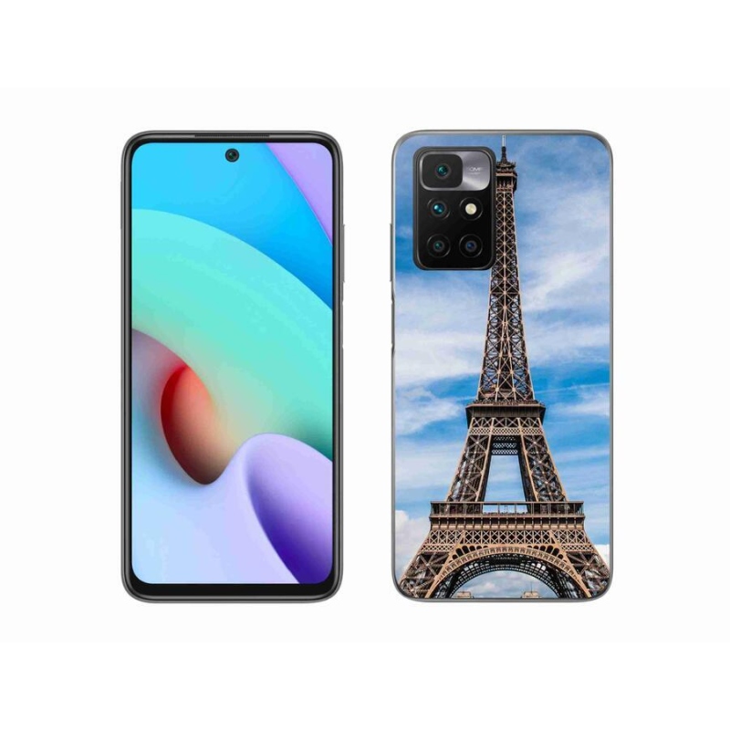 Gélové puzdro mmCase na mobil Xiaomi Redmi 10/Redmi 10 (2022) - Eiffelova veža 4