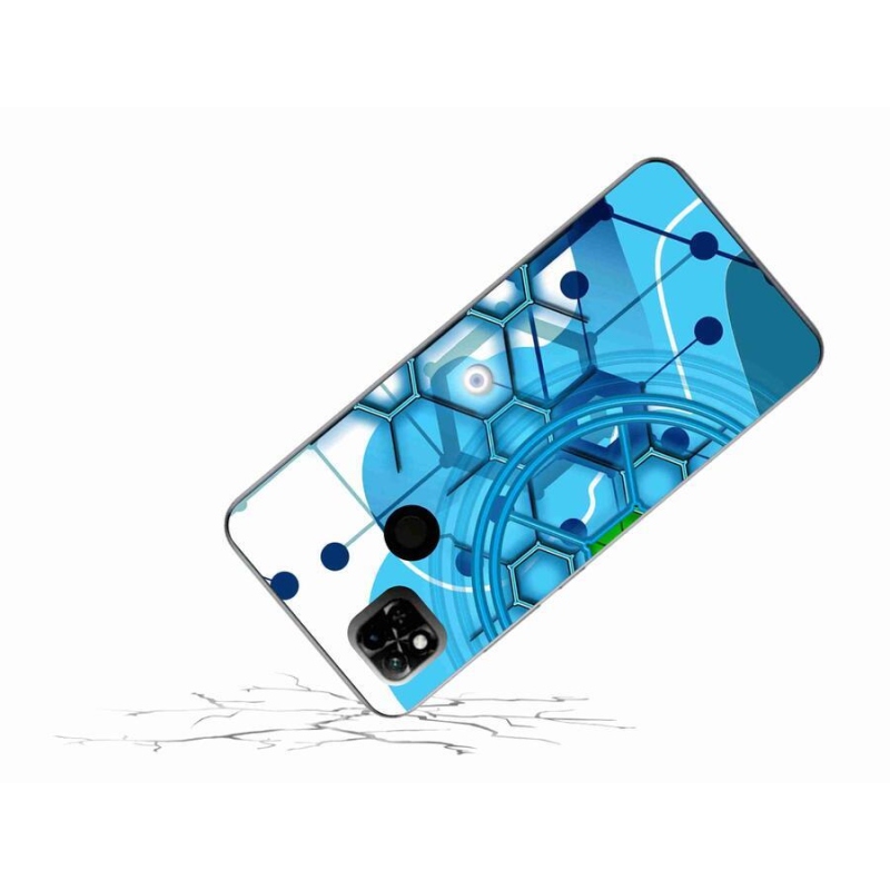 Gélové puzdro mmCase na mobil Xiaomi Redmi 10A - abstraktný vzor 2