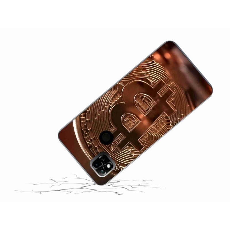 Gélové puzdro mmCase na mobil Xiaomi Redmi 10A - bitcoin