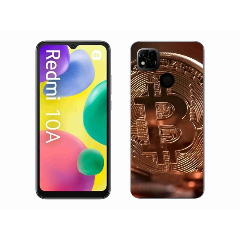 Gélové puzdro mmCase na mobil Xiaomi Redmi 10A - bitcoin