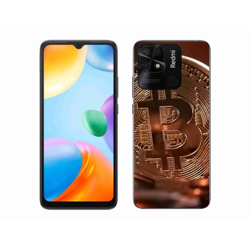 Gélové puzdro mmCase na mobil Xiaomi Redmi 10C - bitcoin