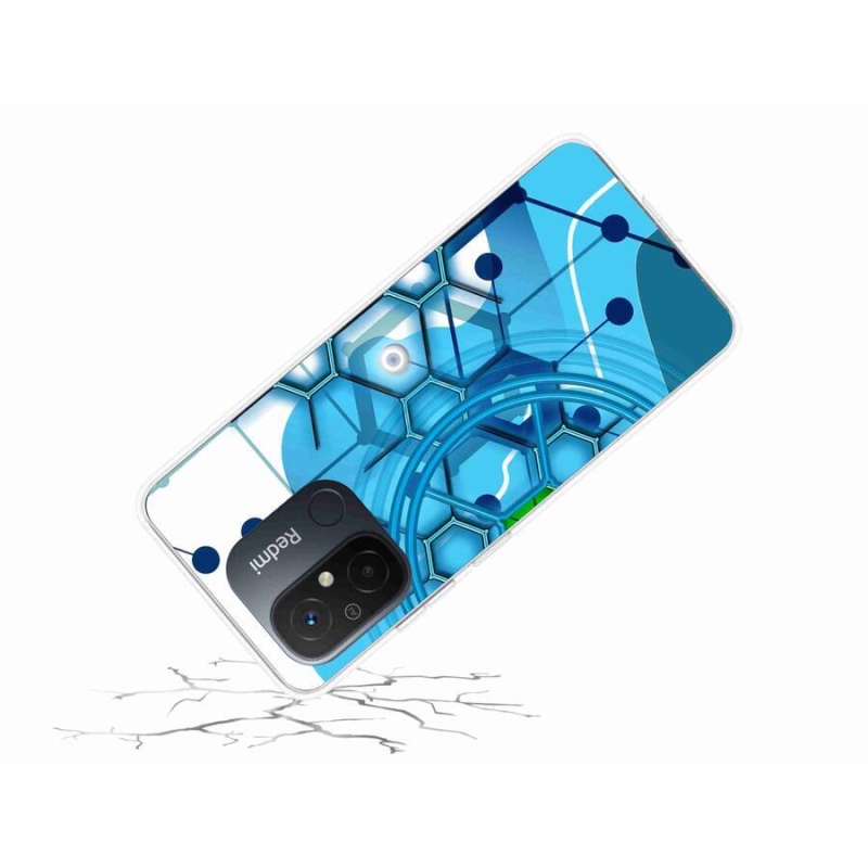 Gélové puzdro mmCase na mobil Xiaomi Redmi 12C - abstraktný vzor 2