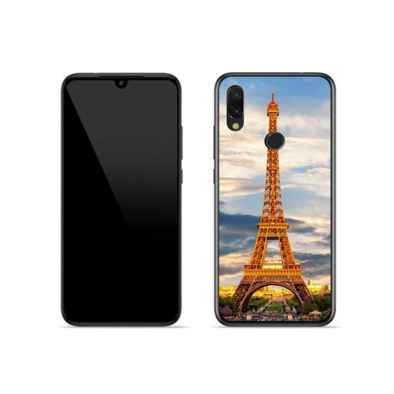 Gélové puzdro mmCase na mobil Xiaomi Redmi 7 - Eiffelova veža 3