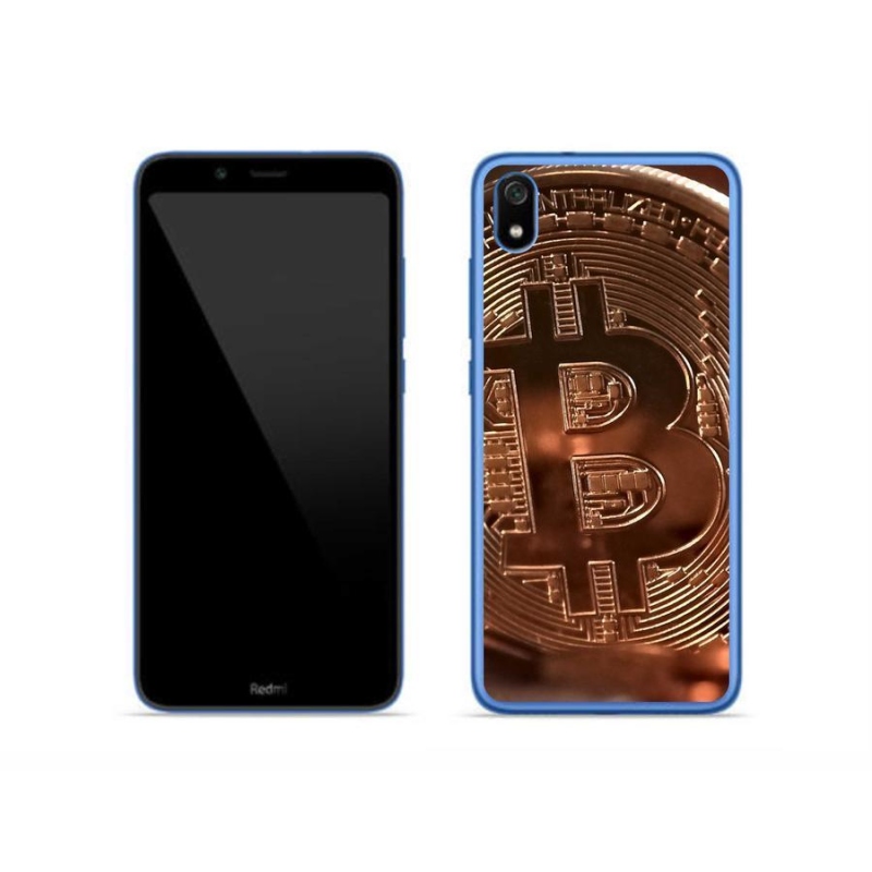 Gélové puzdro mmCase na mobil Xiaomi Redmi 7A - Bitcoin