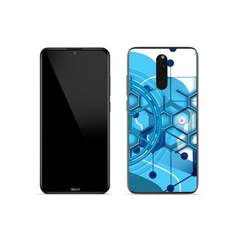 Gélové puzdro mmCase na mobil Xiaomi Redmi 8 - abstraktné vzor 2