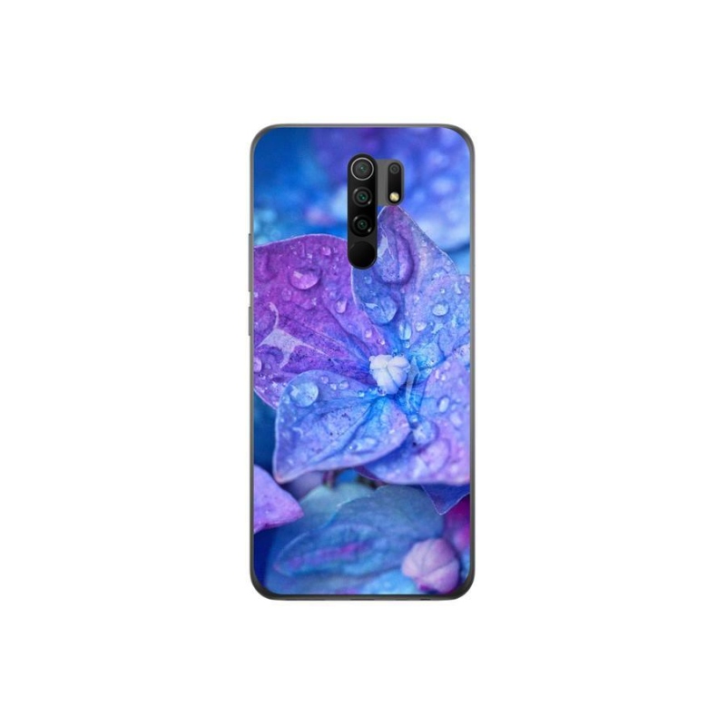 Gélové puzdro mmCase na mobil Xiaomi Redmi 9 - fialový kvet