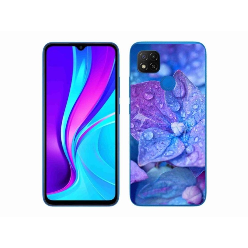 Gélové puzdro mmCase na mobil Xiaomi Redmi 9C - fialový kvet