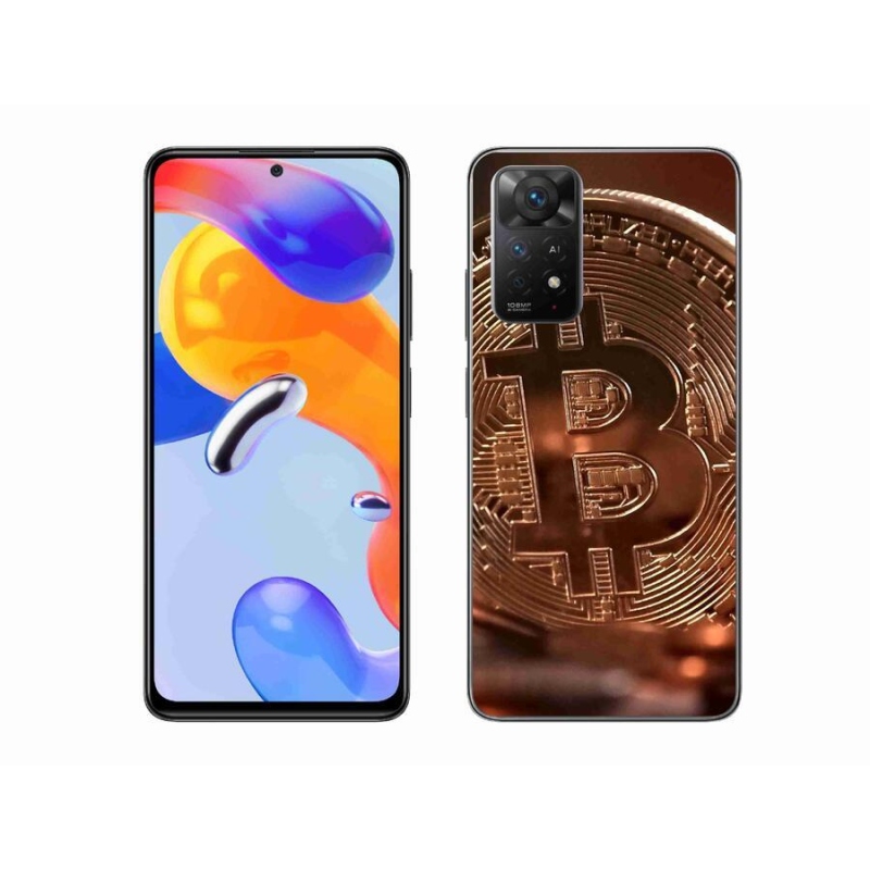 Gélové púzdro mmCase na mobil Xiaomi Redmi Note 11 Pro 4G/5G - bitcoin