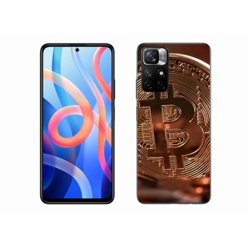 Gélové puzdro mmCase na mobil Xiaomi Redmi Note 11S 5G - bitcoin