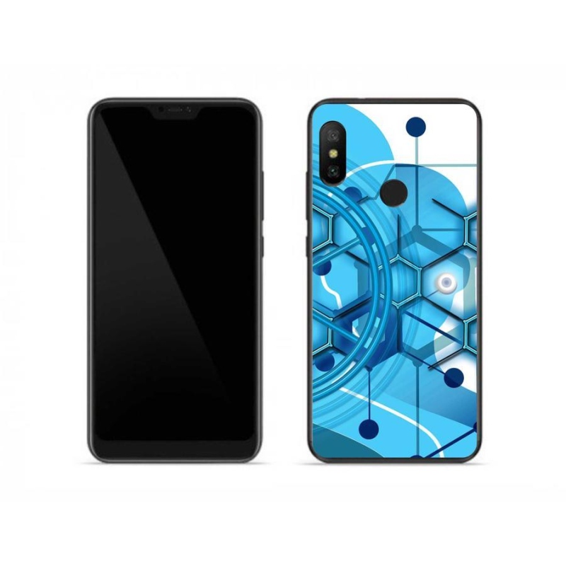 Gélové puzdro mmCase na mobil Xiaomi Redmi Note 6 Pro - abstraktné vzor 2