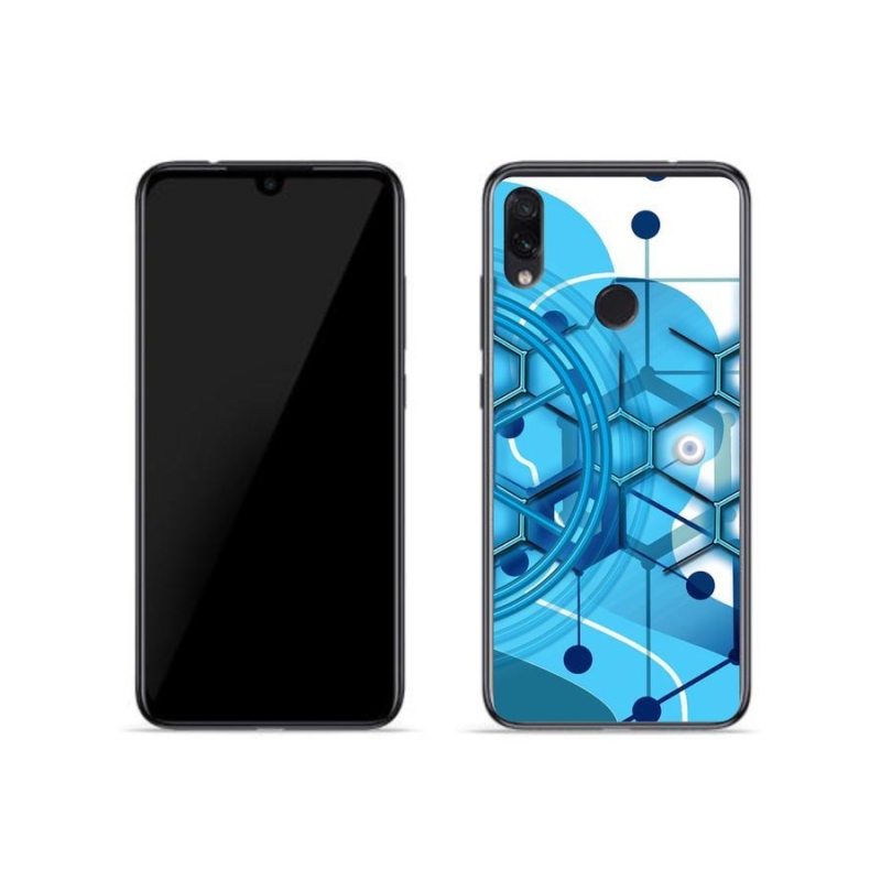 Gélové puzdro mmCase na mobil Xiaomi Redmi Note 7 - abstraktné vzor 2