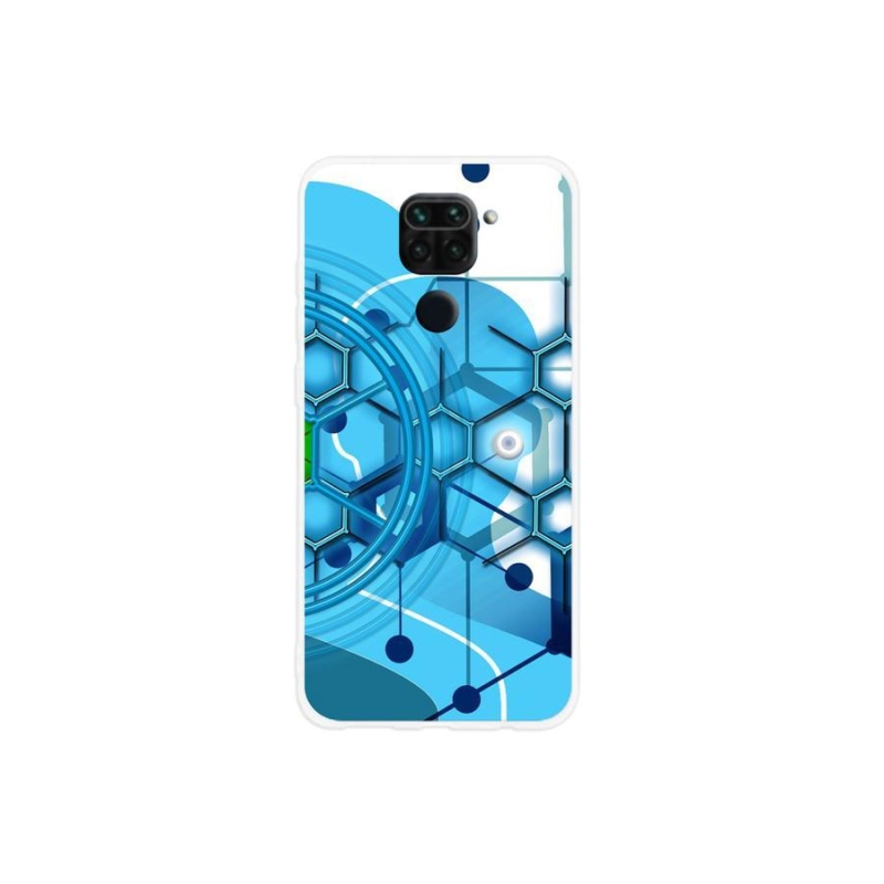 Gélové puzdro mmCase na mobil Xiaomi Redmi Note 9 - abstraktné vzor 2