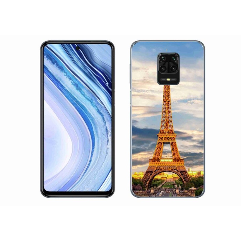 Gélové puzdro mmCase na mobil Xiaomi Redmi Note 9 Pro - Eiffelova veža 3
