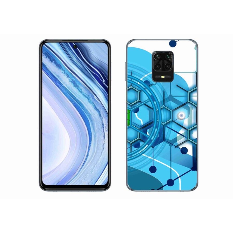 Gélové puzdro mmCase na mobil Xiaomi Redmi Note 9S - abstraktné vzor 2