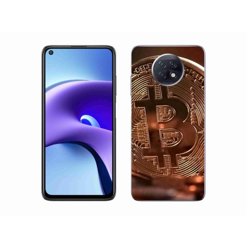 Gélové puzdro mmCase na mobil Xiaomi Redmi Note 9T 5G - Bitcoin