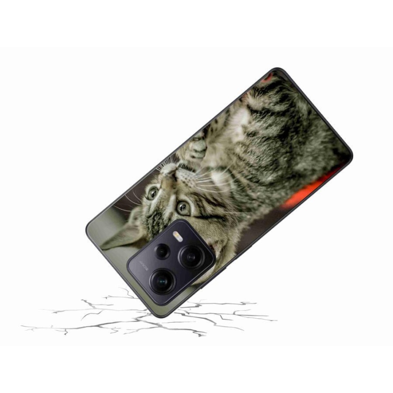 Gélové puzdro mmCase na Xiaomi Redmi Note 12 Pro+ 5G - roztomilá mačka
