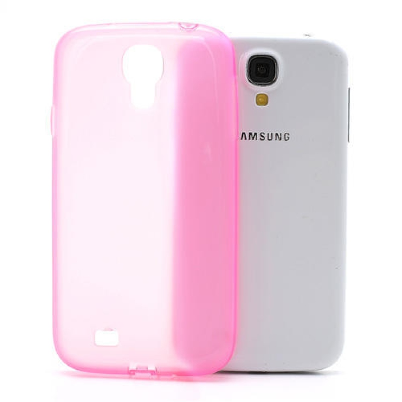 Gélové slim puzdro na Samsung Galaxy S4 i9500- růžové