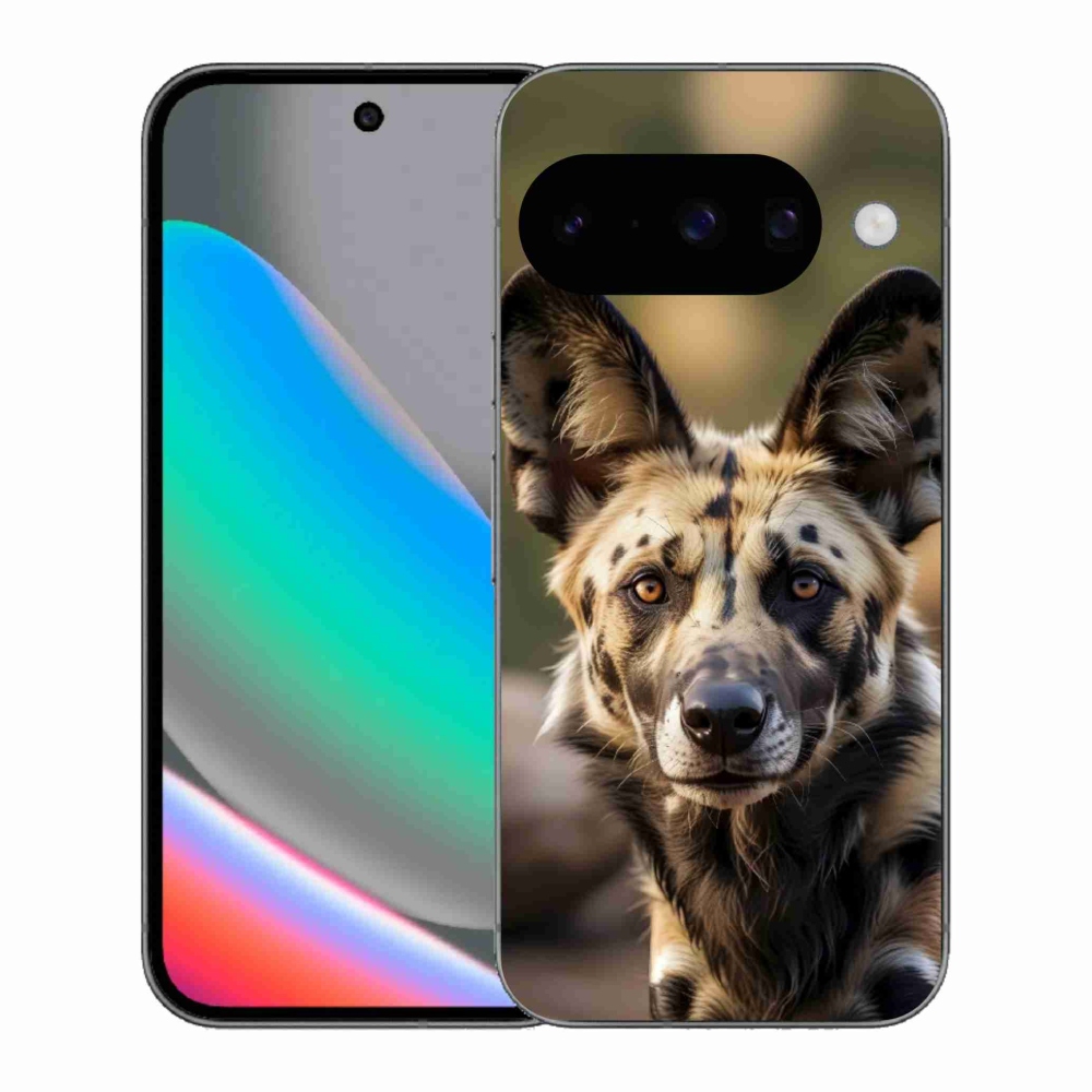 Gélový kryt mmCase na Google Pixel 10 - africký divoký pes