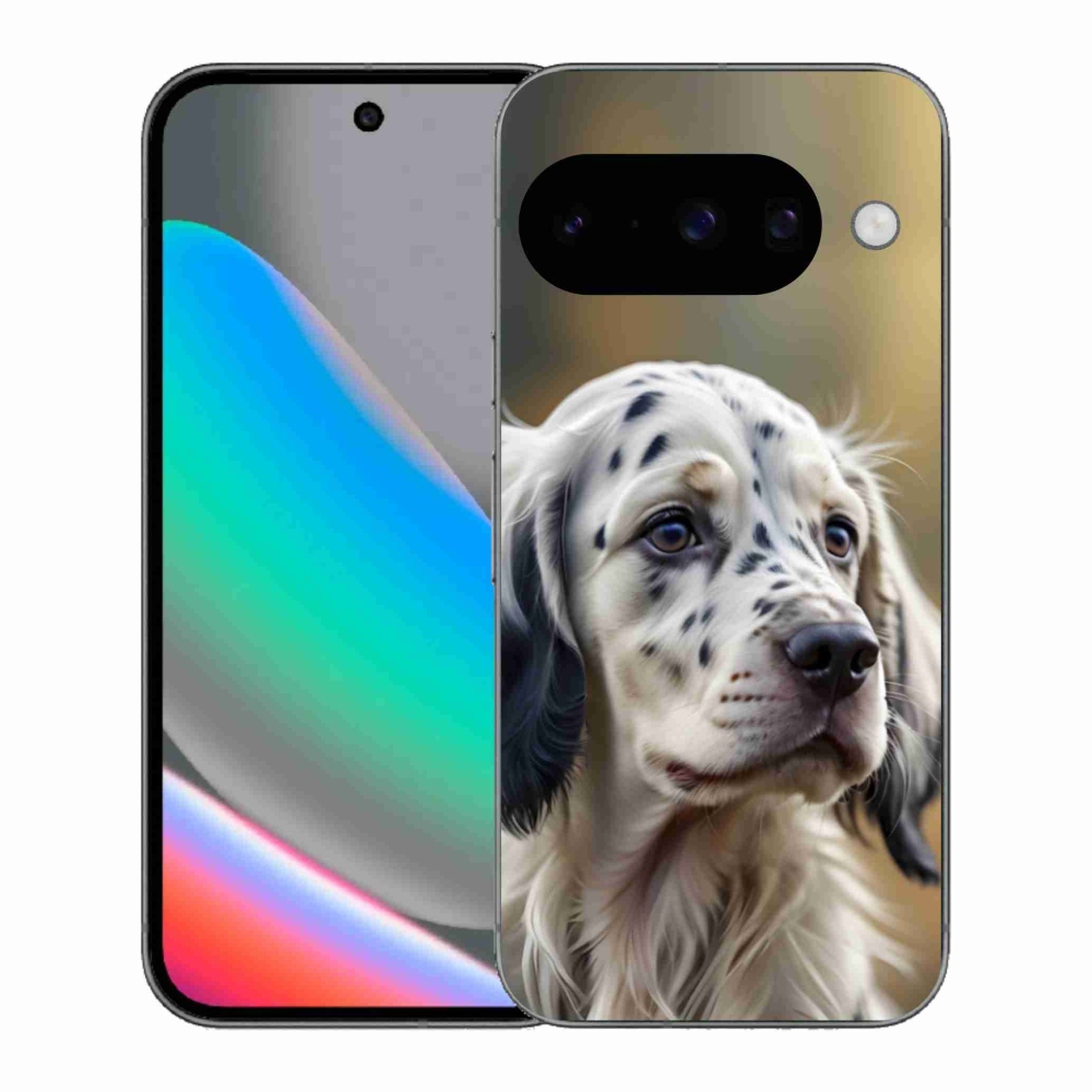 Gélový kryt mmCase na Google Pixel 10 - anglický seter