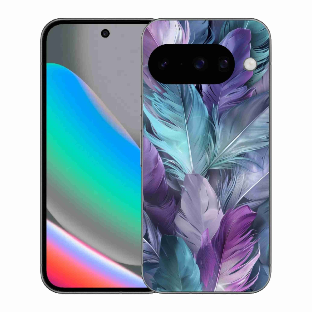 Gélový kryt mmCase na Google Pixel 10 - farebné perie 2