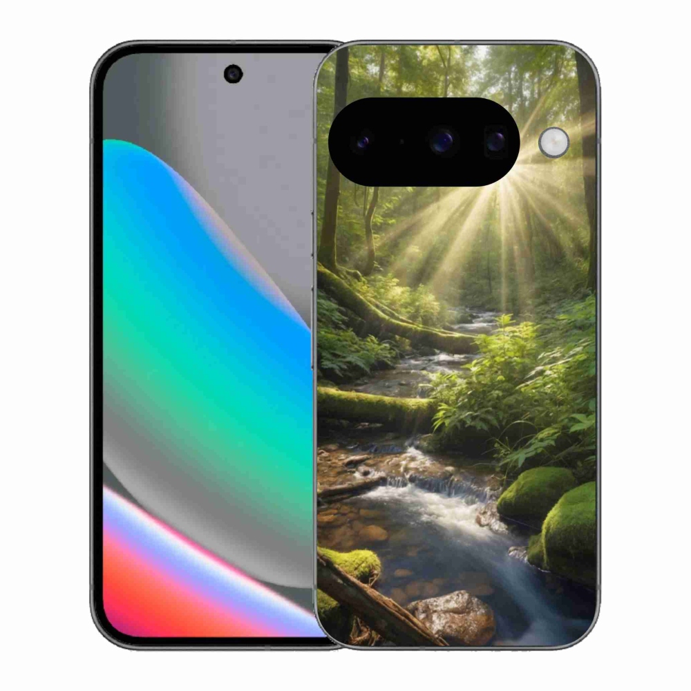 Gélový kryt mmCase na Google Pixel 10 - hlbina lesa