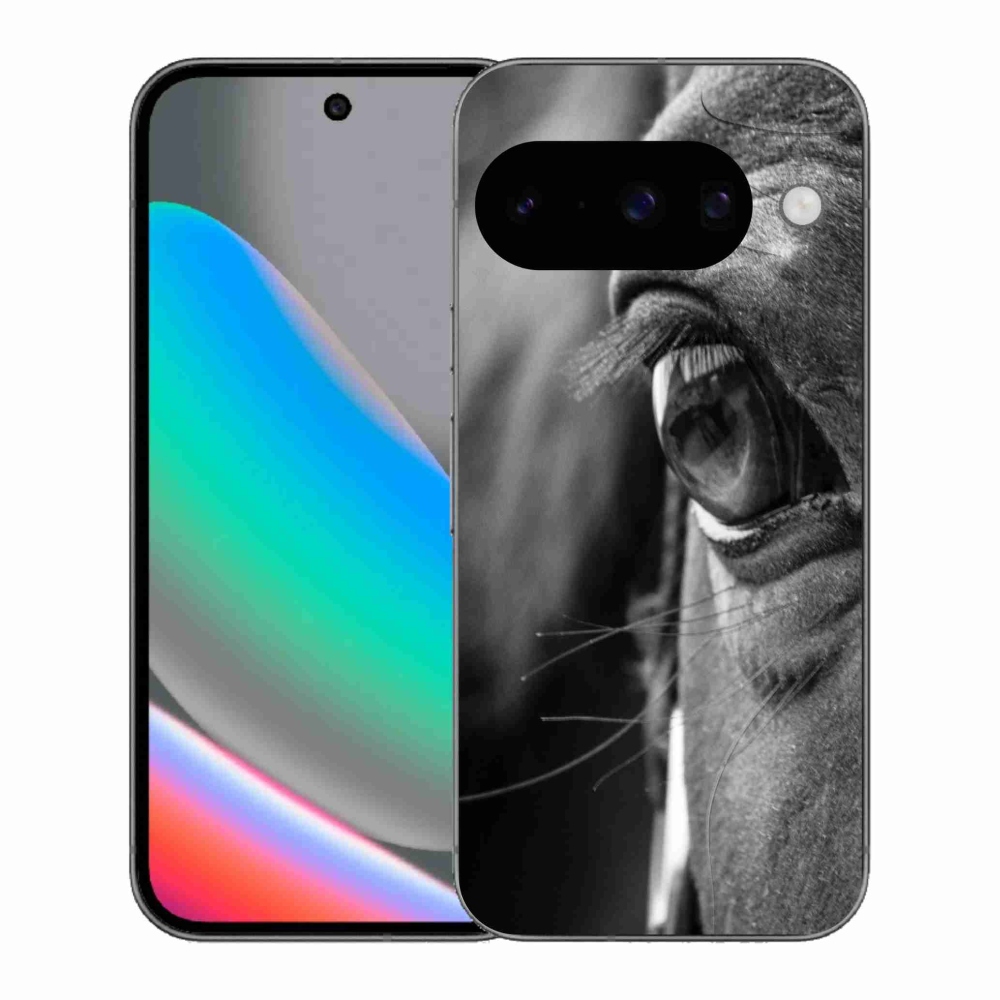 Gélový kryt mmCase na Google Pixel 10 - konský pohľad