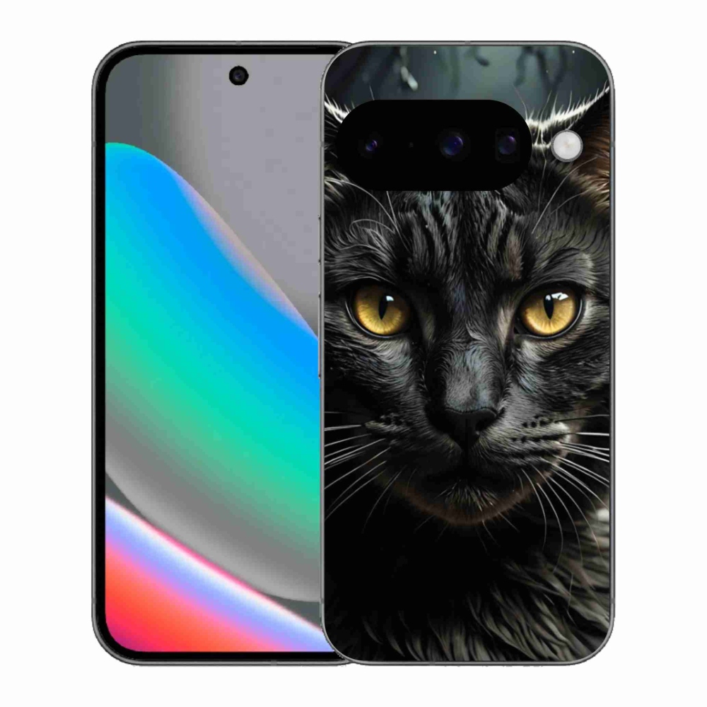 Gélový kryt mmCase na Google Pixel 10 - mačacie pohľad 3