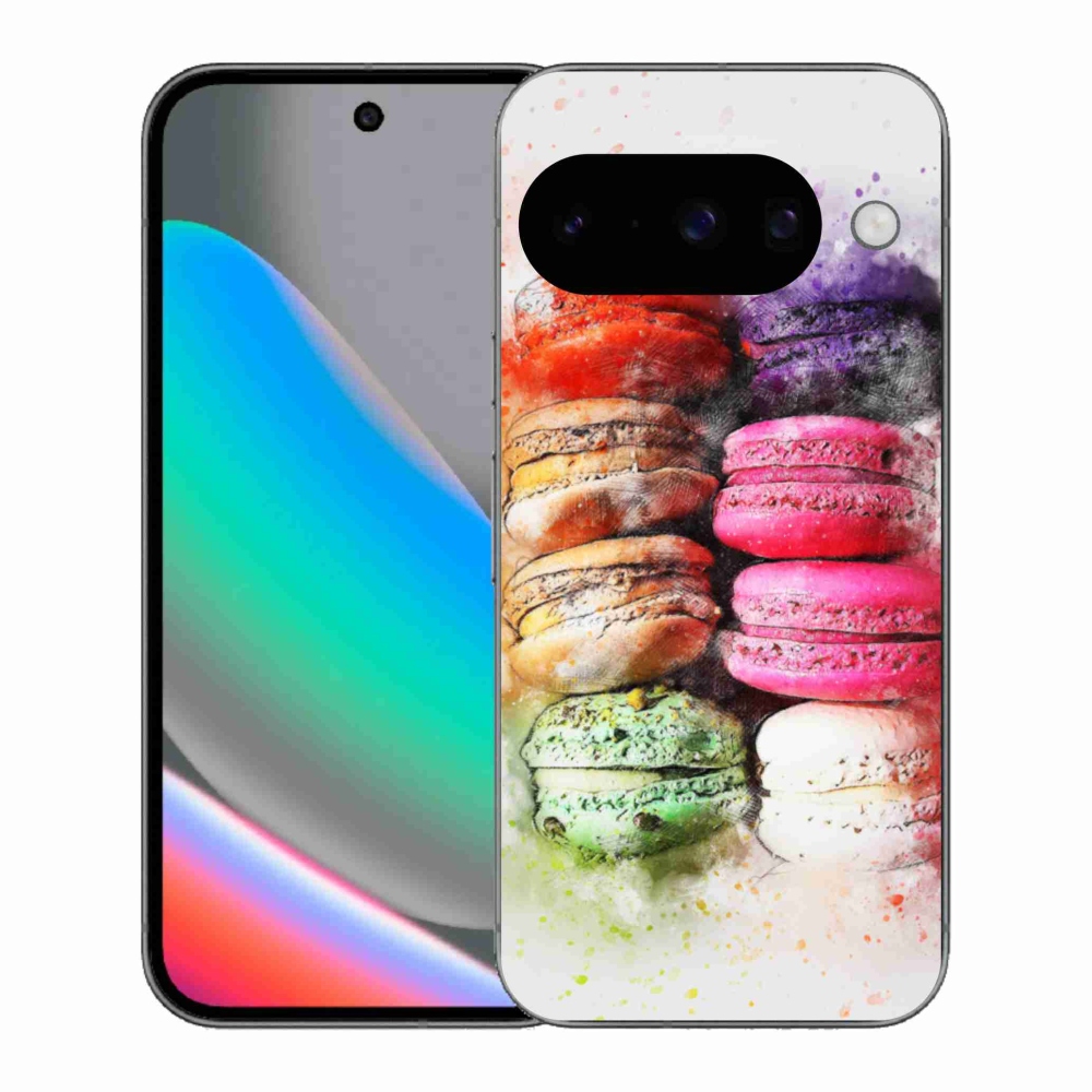 Gélový kryt mmCase na Google Pixel 10 - makrónky