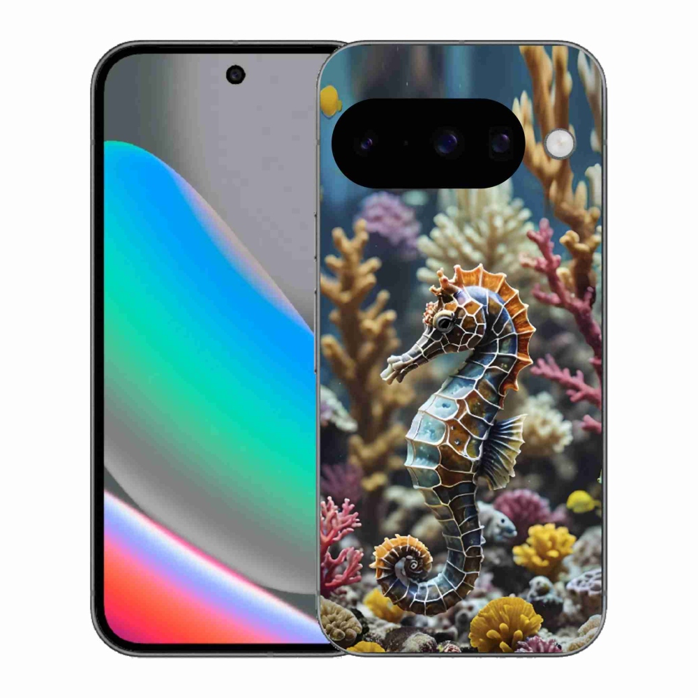 Gélový kryt mmCase na Google Pixel 10 - morský koník 2