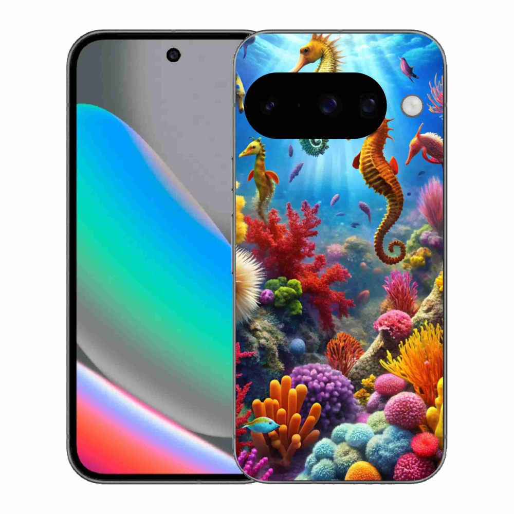 Gélový kryt mmCase na Google Pixel 10 - morský svet 3