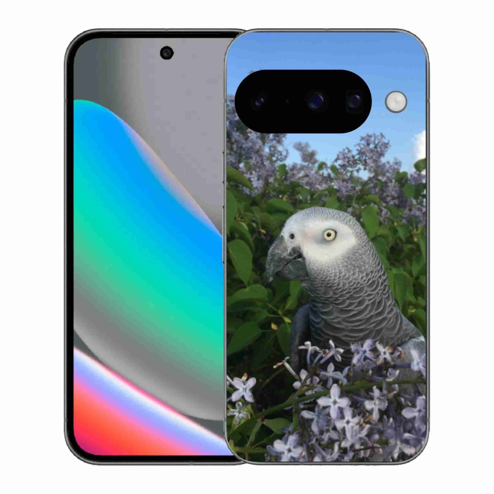 Gélový kryt mmCase na Google Pixel 10 - papagáj žako