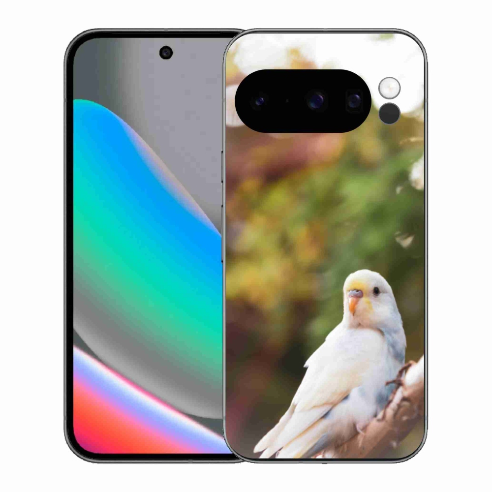 Gélový kryt mmCase na Google Pixel 10 Pro - andulka biela