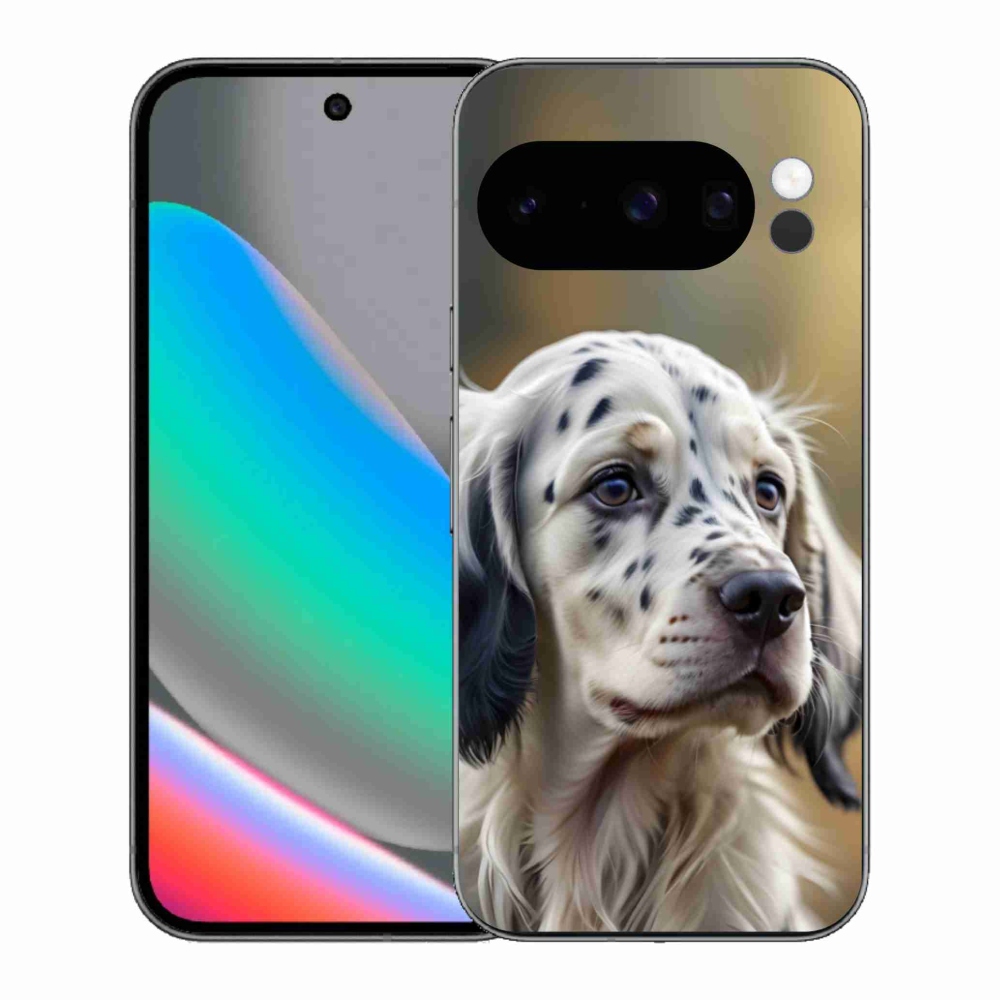 Gélový kryt mmCase na Google Pixel 10 Pro - anglický seter