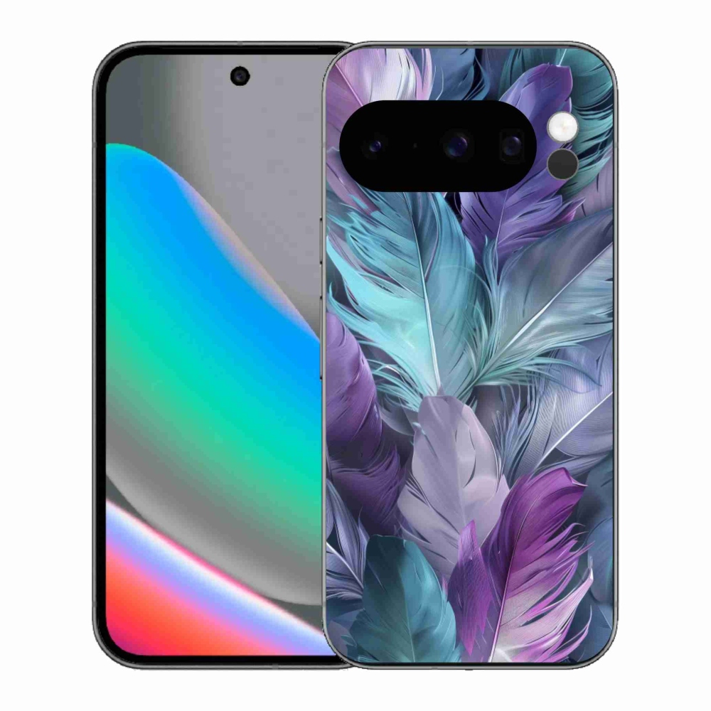 Gélový kryt mmCase na Google Pixel 10 Pro - farebné perie 2