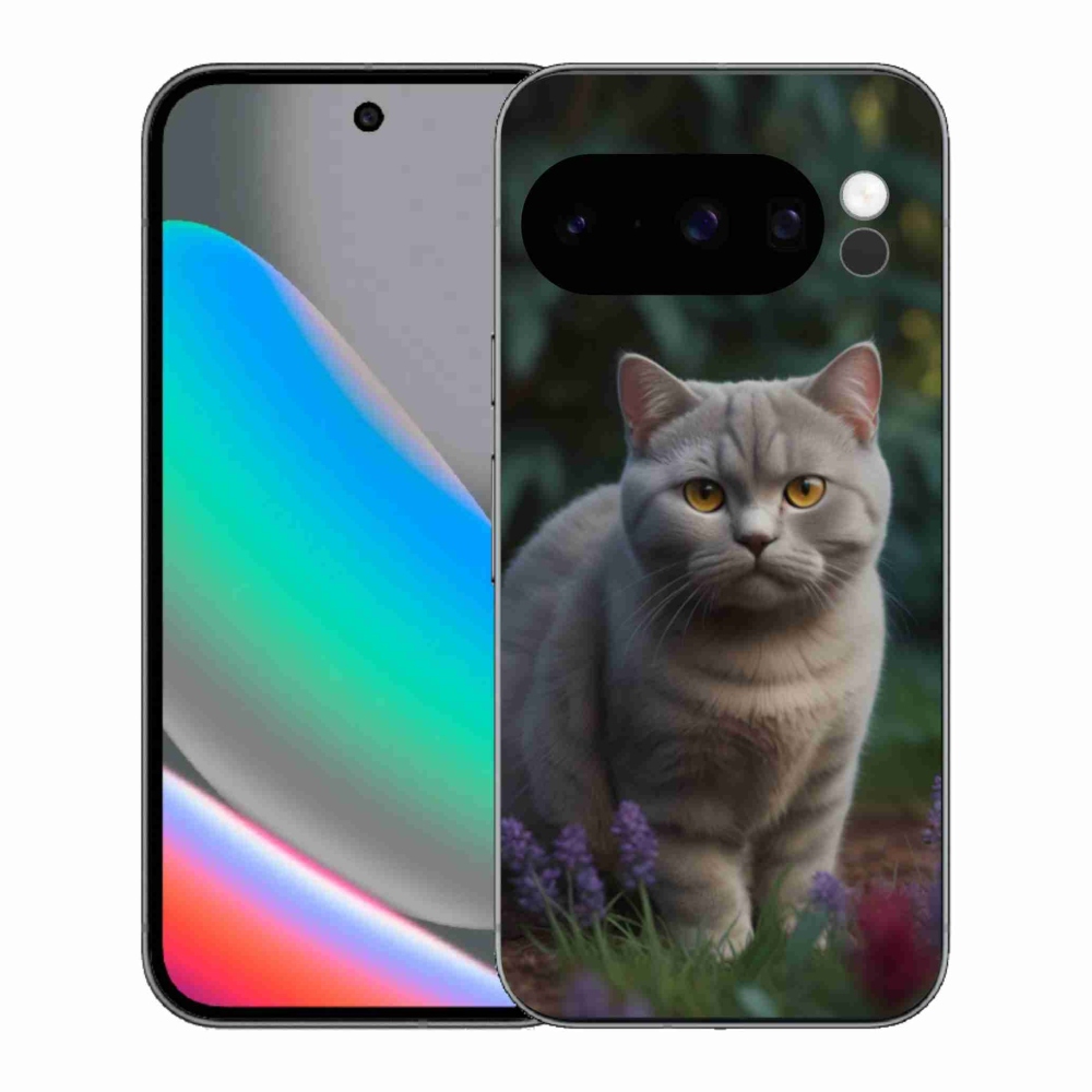 Gélový kryt mmCase na Google Pixel 10 Pro - britská mačka