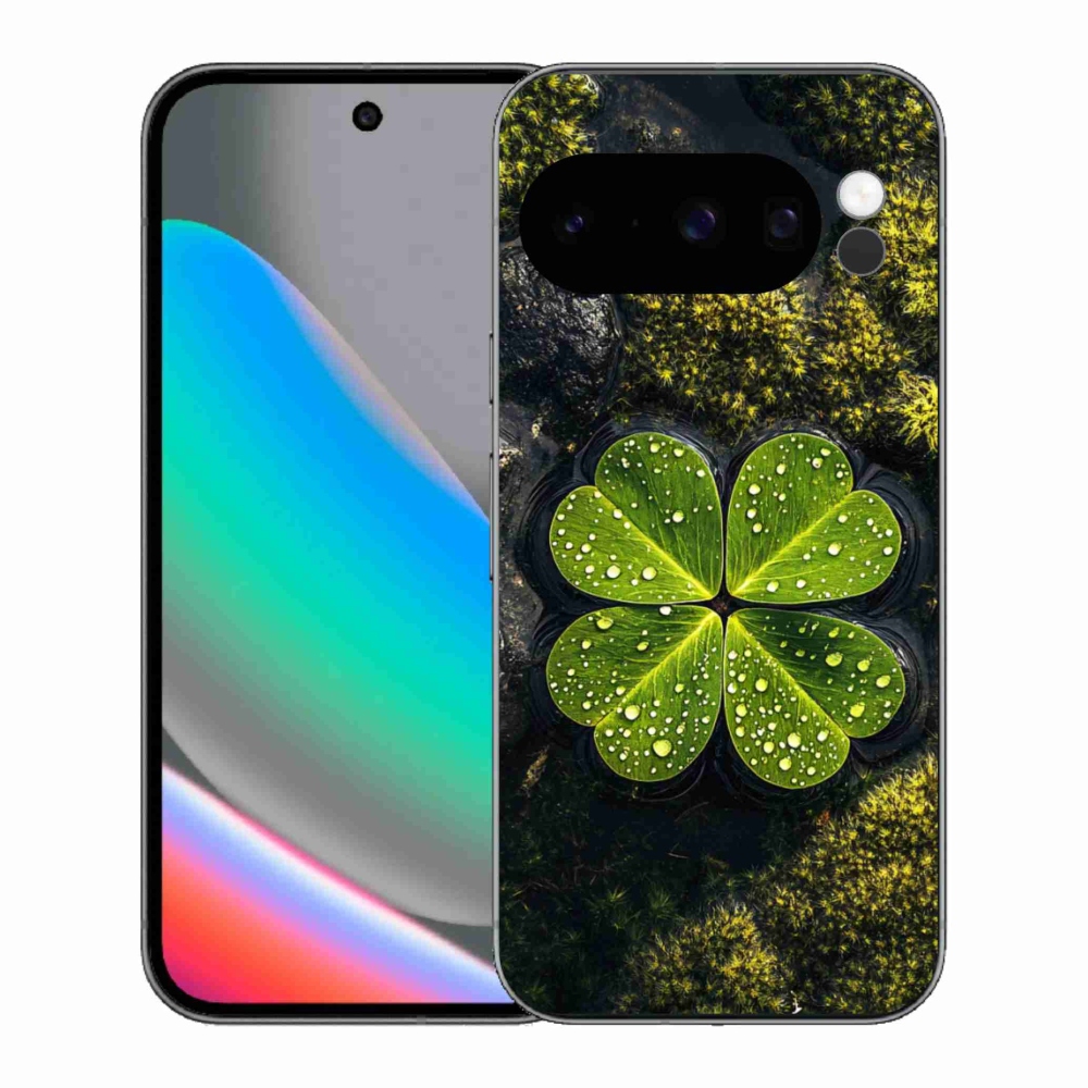 Gélový kryt mmCase na Google Pixel 10 Pro - štvorlístok