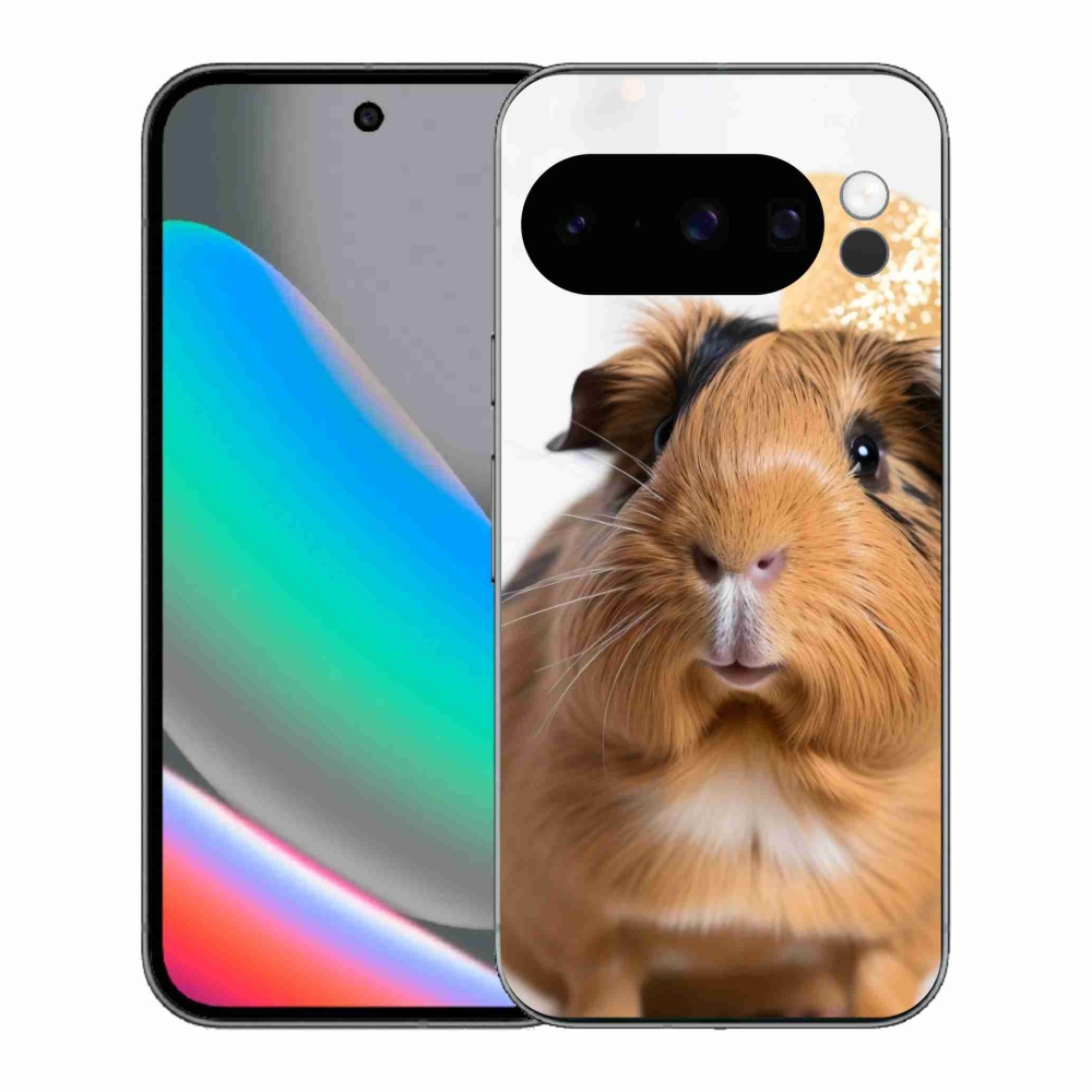 Gélový kryt mmCase na Google Pixel 10 Pro - hnedé morča