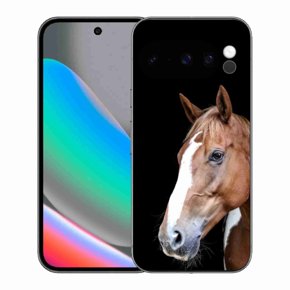 Gélový kryt mmCase na Google Pixel 10 Pro - hnedý kôň 3