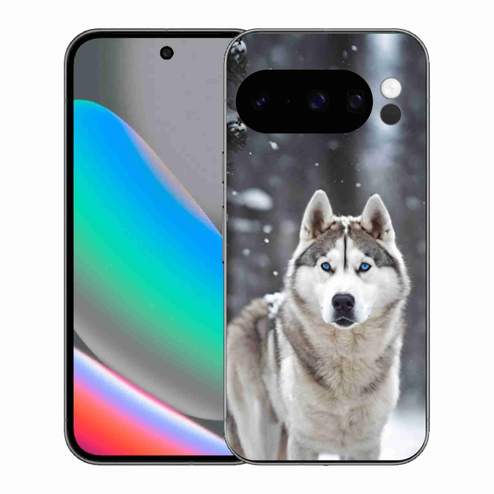 Gélový kryt mmCase na Google Pixel 10 Pro - husky 2