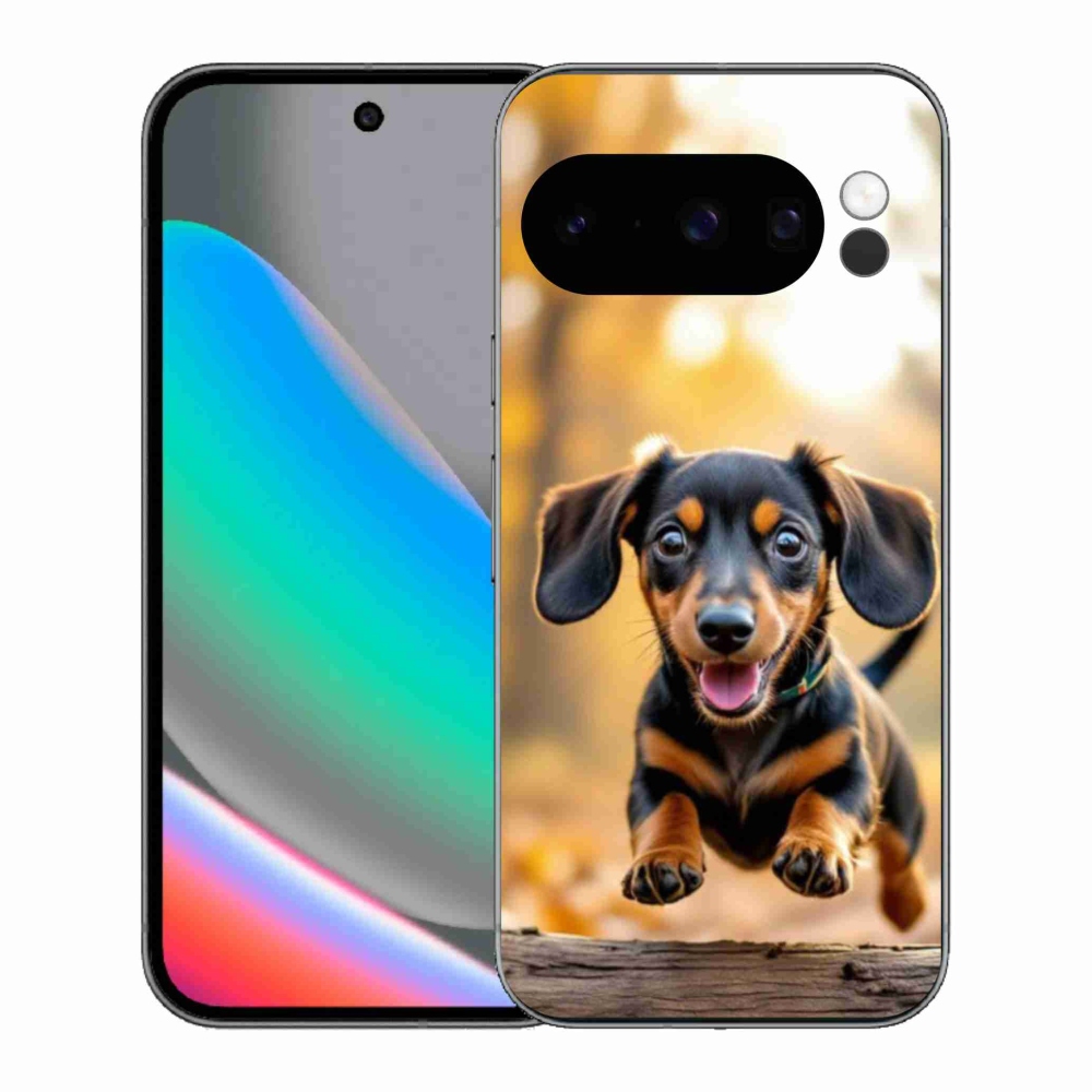 Gélový kryt mmCase na Google Pixel 10 Pro - jazvečík 2