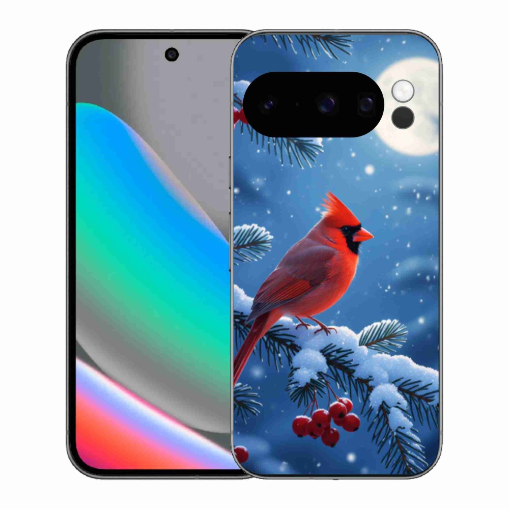 Gélový kryt mmCase na Google Pixel 10 Pro - kardinál červený