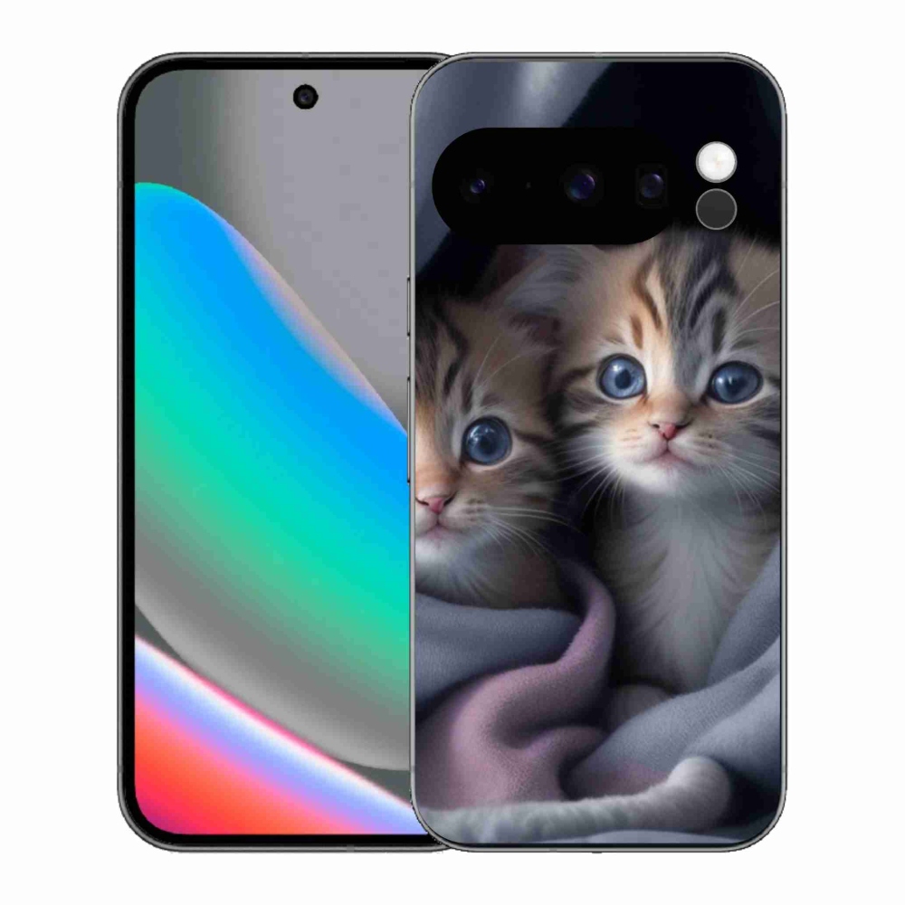 Gélový kryt mmCase na Google Pixel 10 Pro - mačacie duo 2