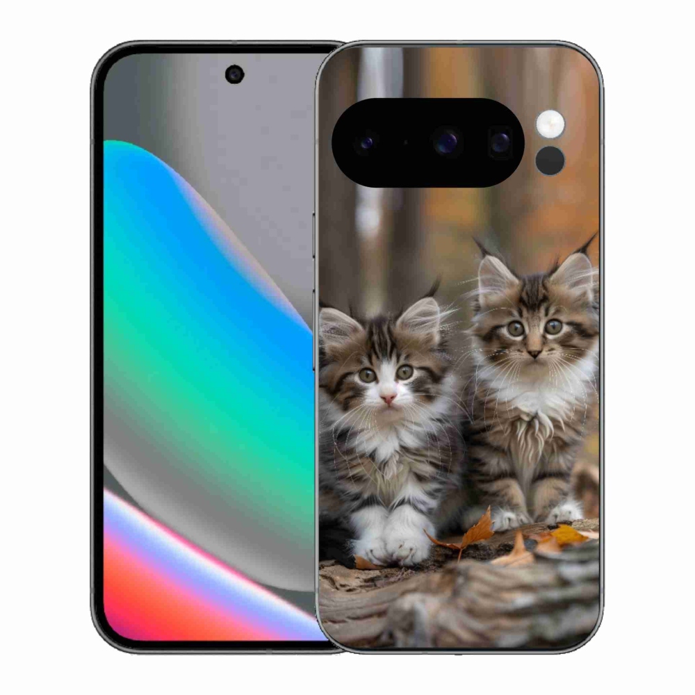 Gélový kryt mmCase na Google Pixel 10 Pro - mačacie duo 3