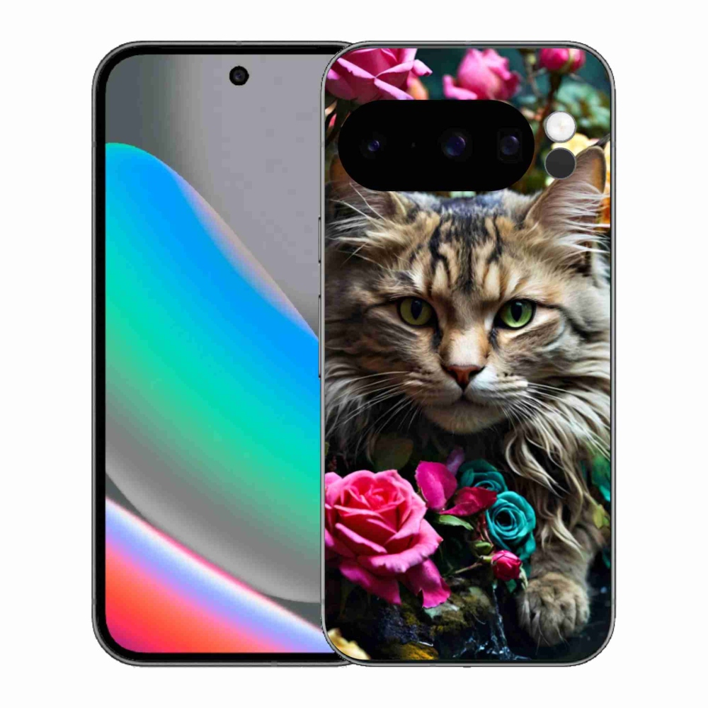 Gélový kryt mmCase na Google Pixel 10 Pro - mačacie pohľad 2